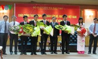 Церемония встречи вьетнамских школьников-участников Международной Олимпиады по физике